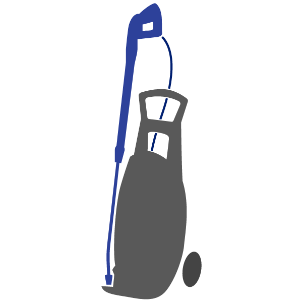 picto nettoyeur bleu gris
